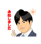 こうじは今日も全力です⁉️（個別スタンプ：1）