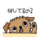 ブリュッセルグリフォンちゃん☆その3（個別スタンプ：4）