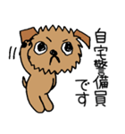 ブリュッセルグリフォンちゃん☆その3（個別スタンプ：24）