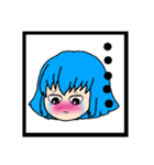 ばななちゃんのスタンプ第5弾 黒枠（個別スタンプ：14）