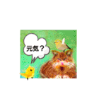 毎日に優しさを♥️ (パステル画 2)（個別スタンプ：5）