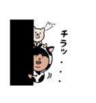 牛おじさんの日常（牛大叔的日常）（個別スタンプ：3）