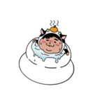 牛おじさんの日常（牛大叔的日常）（個別スタンプ：10）