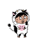 牛おじさんの日常（牛大叔的日常）（個別スタンプ：11）
