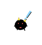 黒鬼くん（個別スタンプ：16）