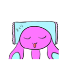 可愛いピンクのうさぎさんスタンプ（個別スタンプ：14）