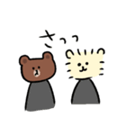 ブラウンとろっきぃ by BROWN ＆ FRIENDS（個別スタンプ：36）