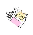 妻がねこ、夫がぱんだ 2（個別スタンプ：2）