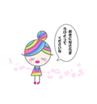 Rainbow hair miel-chan（個別スタンプ：28）