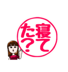 よく使う言葉の印鑑(動作)（個別スタンプ：27）