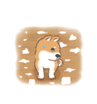 もふもふ♪ほんわか癒しの柴犬（個別スタンプ：26）