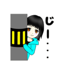 地味な彼女（個別スタンプ：14）