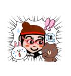 rika_diary_lol ＆ fun friends（個別スタンプ：4）