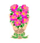 花束を君に（個別スタンプ：3）