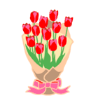 花束を君に（個別スタンプ：6）