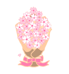 花束を君に（個別スタンプ：7）