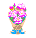 花束を君に（個別スタンプ：17）