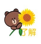 BROWN ＆ FRIENDS 日常スタンプ（個別スタンプ：17）