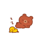kakusugar x BROWN ＆ FRIENDS（個別スタンプ：3）