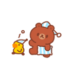 kakusugar x BROWN ＆ FRIENDS（個別スタンプ：22）