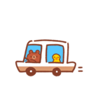 kakusugar x BROWN ＆ FRIENDS（個別スタンプ：28）