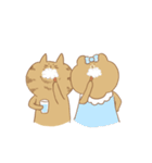 モフモフ x BROWN（個別スタンプ：16）