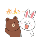 K.U.C.C.コラボシリーズ BROWN ＆ FRIENDS（個別スタンプ：32）