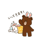 ケケケのけい x BROWN ＆ FRIENDS（個別スタンプ：19）