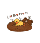 ケケケのけい x BROWN ＆ FRIENDS（個別スタンプ：22）