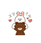 ケケケのけい x BROWN ＆ FRIENDS（個別スタンプ：23）