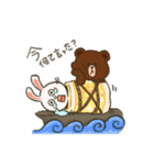 ケケケのけい x BROWN ＆ FRIENDS（個別スタンプ：26）