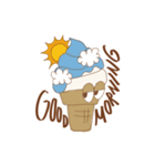 くりんくりん ICE CREAM（個別スタンプ：1）