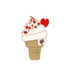 くりんくりん ICE CREAM（個別スタンプ：4）