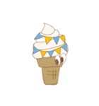 くりんくりん ICE CREAM（個別スタンプ：7）