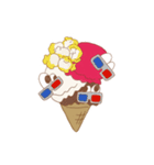 くりんくりん ICE CREAM（個別スタンプ：26）