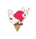 くりんくりん ICE CREAM（個別スタンプ：28）