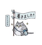 サバトラねこの毎日（個別スタンプ：9）