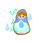 夢かわいい！気持ち伝えるマトリョーシカ！（個別スタンプ：6）