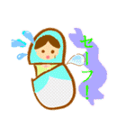 夢かわいい！気持ち伝えるマトリョーシカ！（個別スタンプ：11）