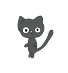 感情で色が変わるねこ（個別スタンプ：1）