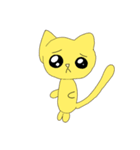 感情で色が変わるねこ（個別スタンプ：2）