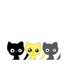 感情で色が変わるねこ（個別スタンプ：13）