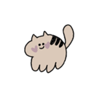 めんどうな猫ちゃん（個別スタンプ：4）