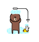 ケミ + BROWN ＆ FRIENDS（個別スタンプ：15）