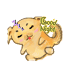 チベタンスパニエルのイラスト（個別スタンプ：3）