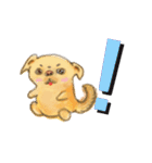 チベタンスパニエルのイラスト（個別スタンプ：38）