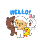 チベタンスパニエルのイラスト（個別スタンプ：40）