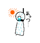 平凡なてるてる坊主第2弾（個別スタンプ：2）