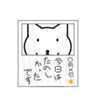 ねこ スタンプフレーム集Ⅱ 第二弾（個別スタンプ：8）