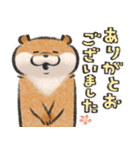 可愛い嘘のカワウソ13（個別スタンプ：4）